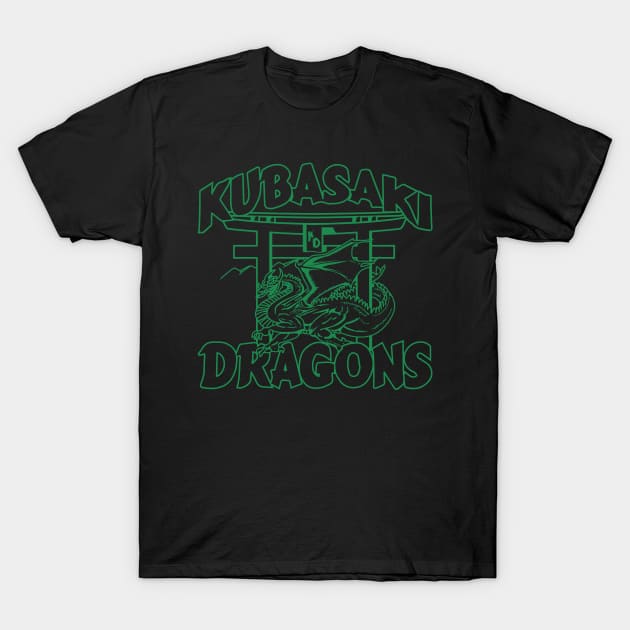 Kubasaki Okinawa Kubasaki High Dragons Okinawa Japan kadena Sunabe Panthers Shuri Castle Ryukyu DODDS Military Brat T-Shirt by ODT